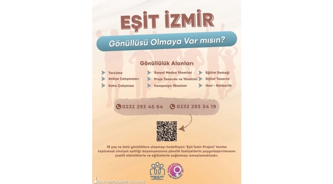Eşit İzmir, gönüllülerini bekliyor