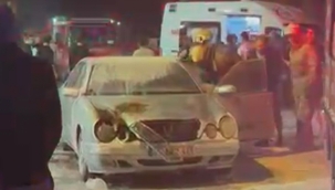 Eşiyle kavga etti, otomobiliyle birlikte kendini ateşe verdi