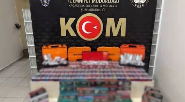 İzmir'de 20 ayrı kaçakçılık operasyonu