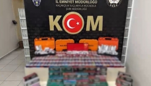 İzmir'de 20 ayrı kaçakçılık operasyonu