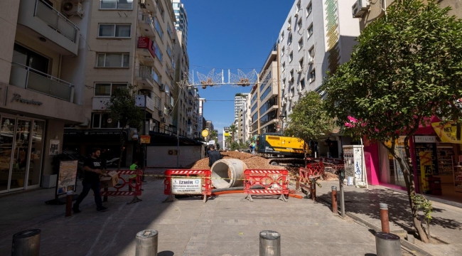 İZSU'dan Alsancak'a 250 milyon liralık altyapı yatırımı
