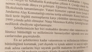MHP Aliağa'dan Şehitlere Vefa: "Şehitlik Destanı" Kitabında Aliağalı Şehitler Yer Aldı