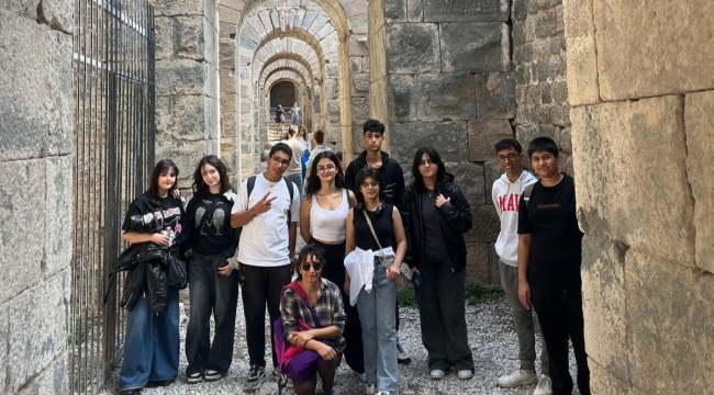 Pergamon Antik Kenti'nde dil becerilerini geliştirdiler