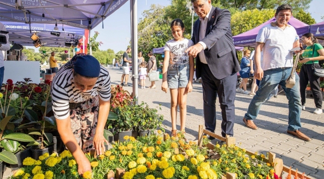 2 İzmir Balkon ve Bahçe Bitkileri Festivali 7 Kasım'da başlıyor