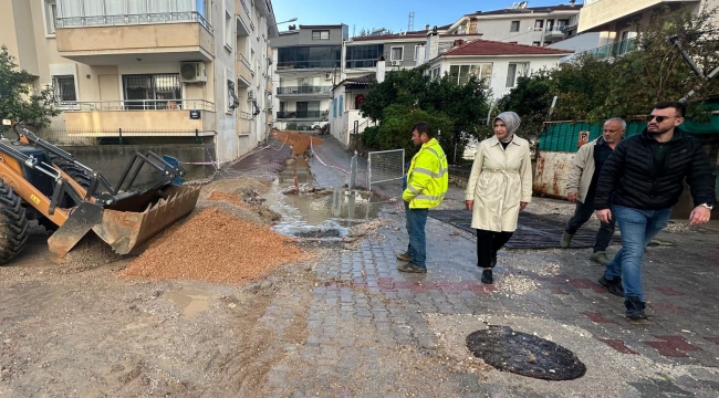 AK Partili Özen'den Çeşme Belediyesi'ne sel baskını tepkisi!