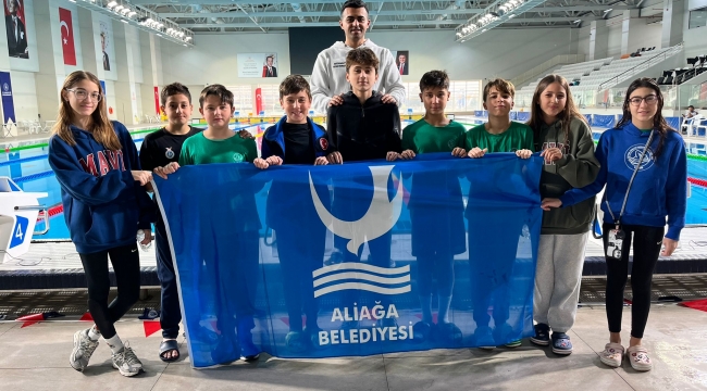 Aliağalı Yüzücüler Geleneği Bozmadı: Aliağa Yine Türkiye Finallerinde