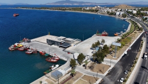 Aliaport Deniz Yolcu İskelesi Hizmete Hazır