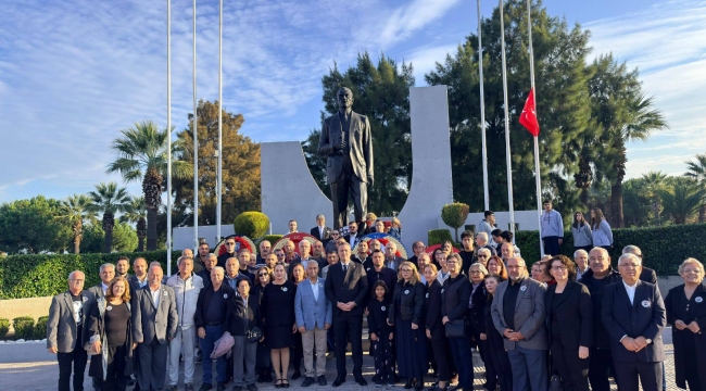 CHP Aliağa İlçe Örgütü'nden 10 Kasım Anma Töreni