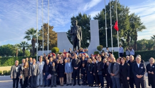 CHP Aliağa İlçe Örgütü'nden 10 Kasım Anma Töreni