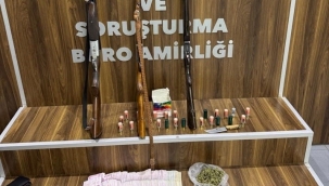 Hayvan damına uyuşturucu baskını: 2'si satıcı 3 şüpheli yakalandı