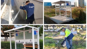 İzmir Büyükşehir'den Aliağa'ya Çok Yönlü Hizmet Çalışması