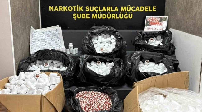 İzmir'de 316 binin üzerinde uyuşturucu hap yakalandı