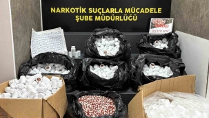 İzmir'de 316 binin üzerinde uyuşturucu hap yakalandı