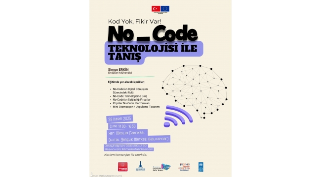 Meslek Fabrikası, No-Code teknolojisi ile tanıştırıyor