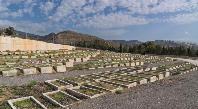 Örnekköy'de çift katlı mezarlık hizmete açılıyor