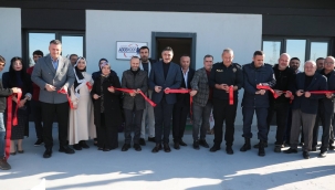 Aliağa'da ADOSKOOP'un yeni hizmet binası açıldı