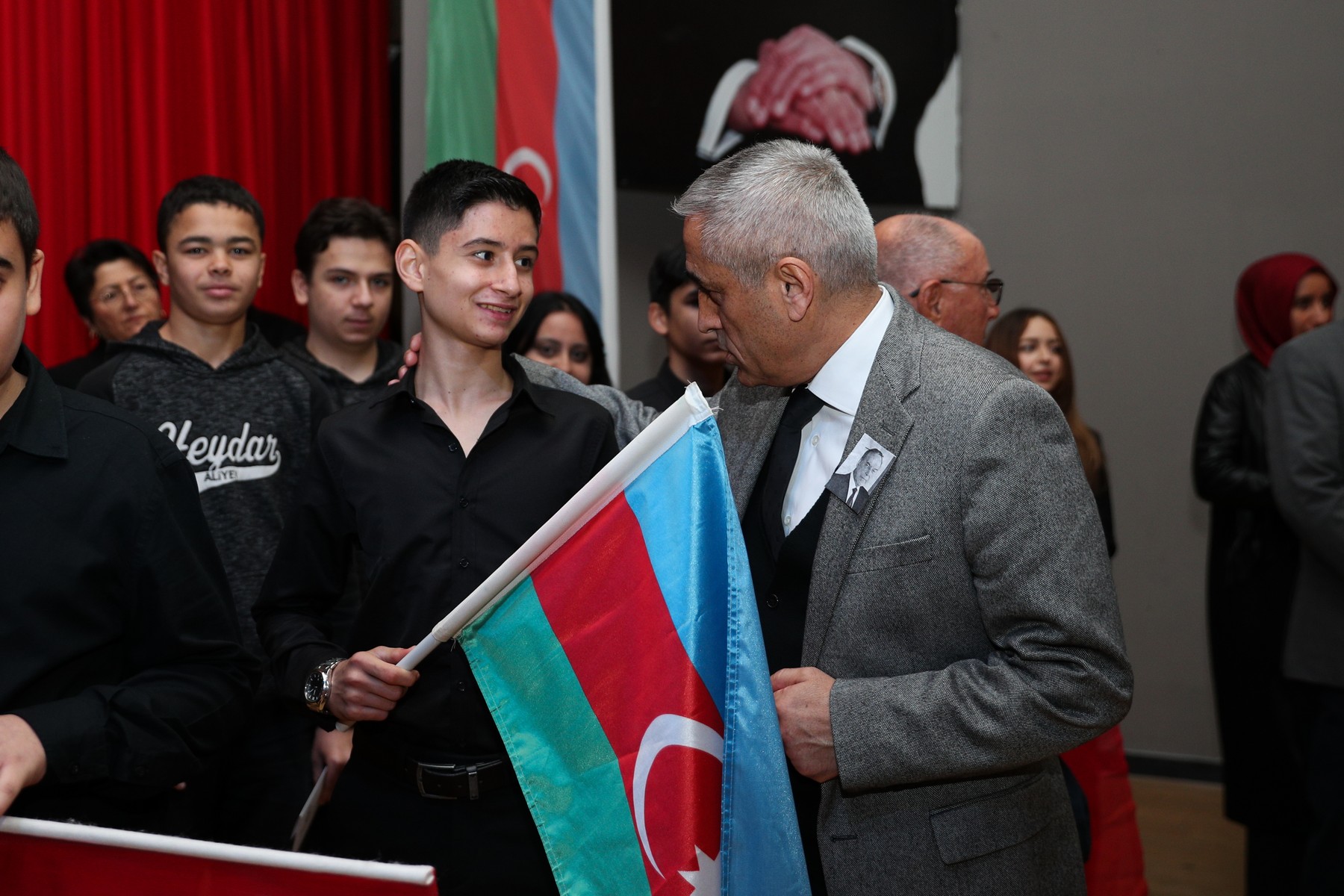 Heydar Aliyev Aliağa'da Anıldı