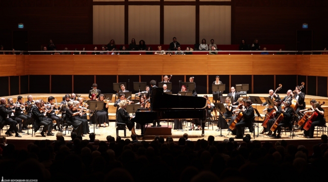 İsmet İnönü Mozart'ın eserleriyle anıldı