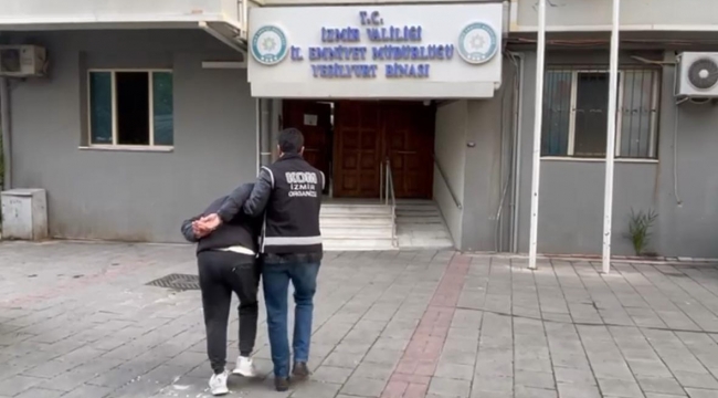 İzmir'de hava destekli polis operasyonu: 30 gözaltı