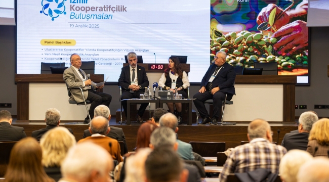 İzmir'de kooperatifçiliğe mercek tutuldu