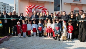 Menemen Belediyesi Seyrek Anaokulu coşkulu törenle açıldı