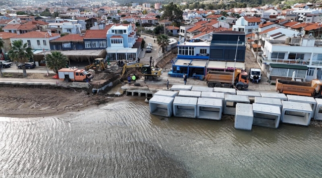 ​Yeni Foça'da taşkın kabusu bitti