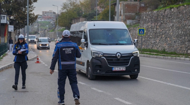 Zabıta, kural tanımayan sürücüleri havadan tespit ediyor