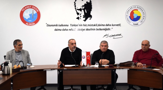 Aliağa Ticaret Odası'ndan Basınla Değerlendirme Toplantısı