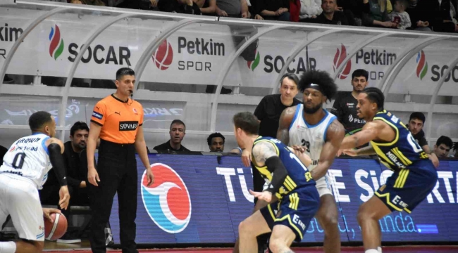 Basketbol Süper Ligi: Aliağa Petkimspor: 70 - Fenerbahçe Beko: 78