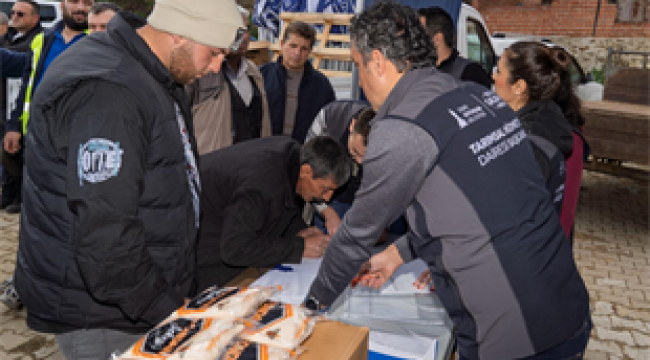 Büyükşehir'den afetzede arıcılara can suyu