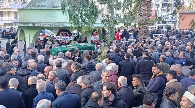 Merhum Faruk Güvercin Aliağa'da son yolculuğuna uğurlandı