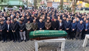Merhum Faruk Güvercin Aliağa'da son yolculuğuna uğurlandı