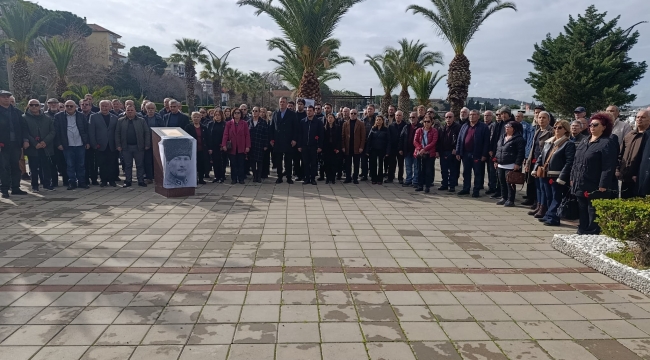 Uğur Mumcu Ölümünün 33. Yılında Aliağa'da Anıldı