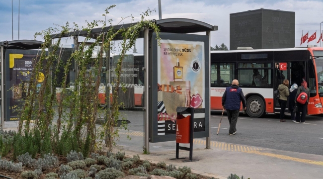 Yeşil duraklarla kente nefes