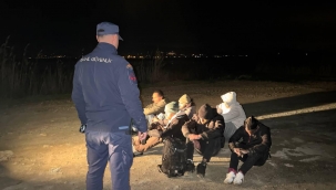 Aliağa'da 30 düzensiz göçmen yakalandı