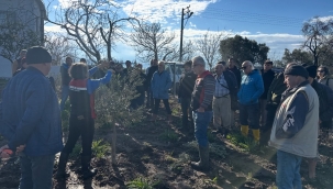 Aliağa'da Tarımsal Eğitimler Aralıksız Sürüyor