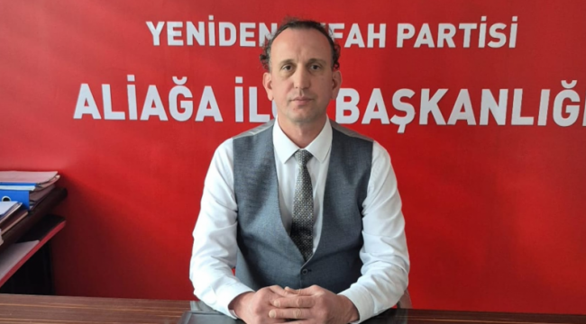 Aliağa İlçe Başkanı Hüseyin Eryılmaz: Erbakan davası 15 yıldır dimdik ayakta