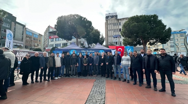  Aliağa Ülkü Ocakları'ndan 6 Şubat Depremleri İçin Anma Programı ve Lokma Hayrı