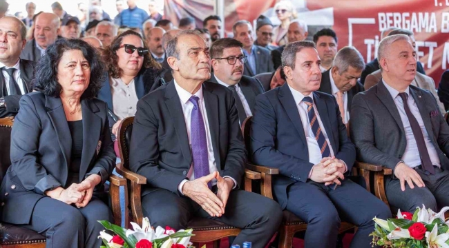 Bergama Ticaret Merkezi'nin temeli atıldı