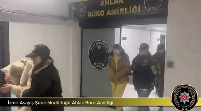 İzmir'de fuhuş operasyonu: 6 tutuklama