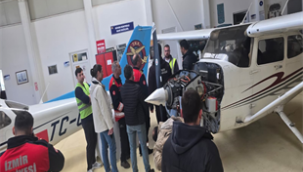 İzmir İtfaiyesi'nden hava kazalarına özel eğitim