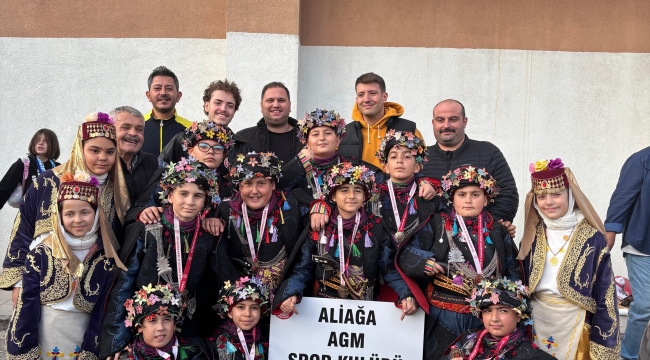Aliağa Belediyesi Halk Oyunları Ekibi İzmir Şampiyonu Oldu