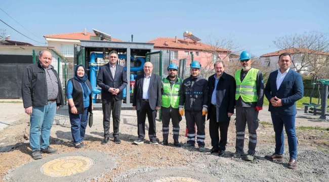 Aliağa'da doğal gaz ağı genişliyor