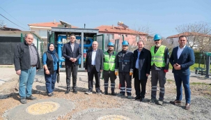 Aliağa'da doğal gaz ağı genişliyor