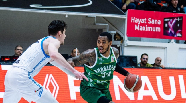  Aliağa Petkimspor, Bursaspor'u 91-82 mağlup ett