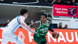  Aliağa Petkimspor, Bursaspor'u 91-82 mağlup ett