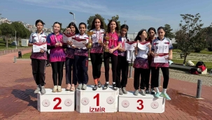 Aliağalı öğrenciler oryantiringde il dereceleri elde etti