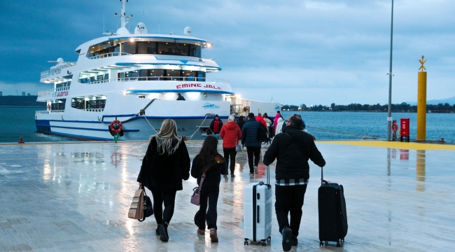 Aliaport'tan Midilli'ye ilk sefer düzenlendi