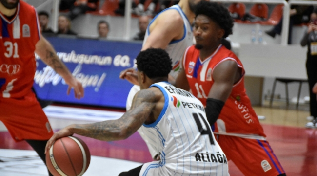 Basketbol Süper Ligi: Aliağa Petkimspor: 95 - Onvo Büyükçekmece: 104