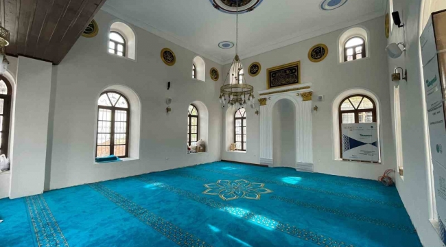 Tarihi Asmalı Mescit restorasyonla ayağa kaldırıldı